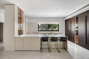 Wood & white
