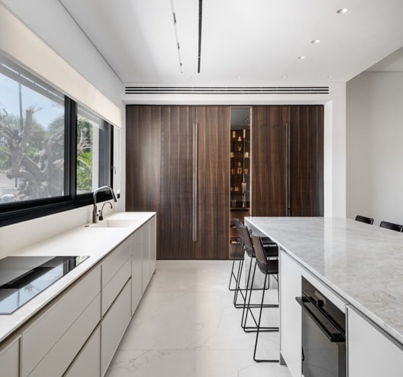 Wood & white